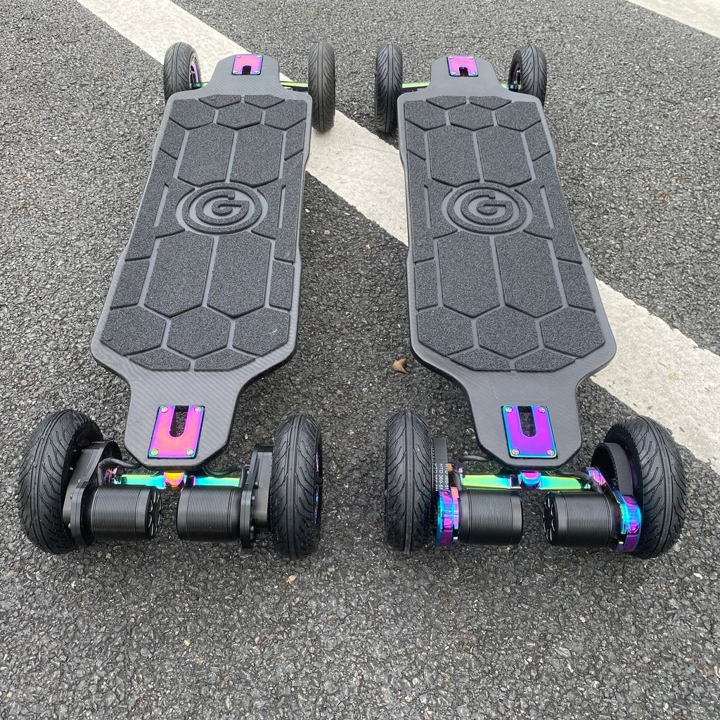 Ownboard Carbon ZEUS Max AWD Electric Skateboard (Gear drive option)