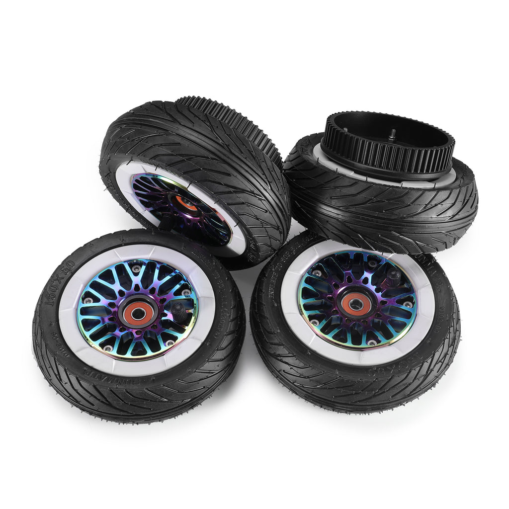 6 inches(150*50 mm) All Terrain Inflatable Tires Kits