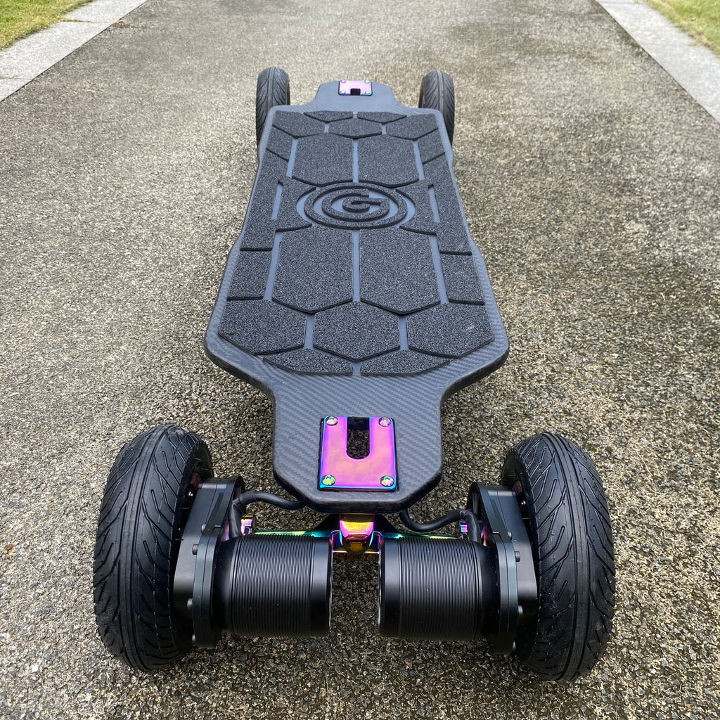 Ownboard Carbon ZEUS Max AWD Electric Skateboard (Gear drive option)