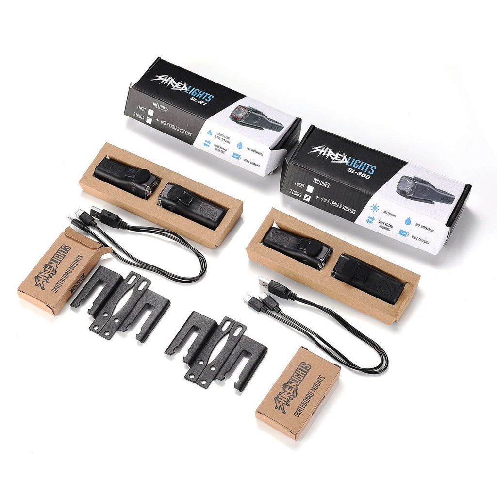 ShredLights SL-300 & SL-R1 Combo Pack