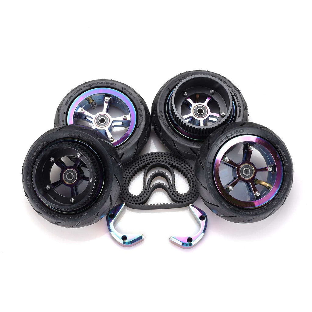 6 inches(150*50 mm) All Terrain Inflatable Tires Kits