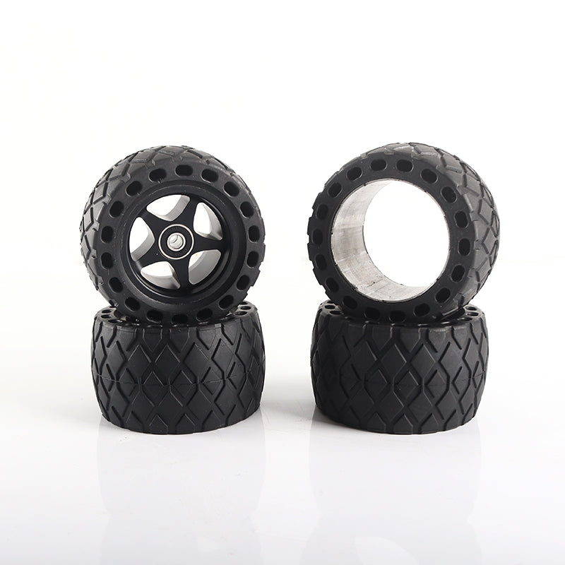 AT1W Rubber Sleeves and Front Wheels