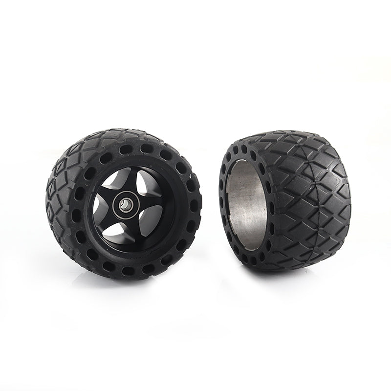 AT1W Rubber Sleeves and Front Wheels