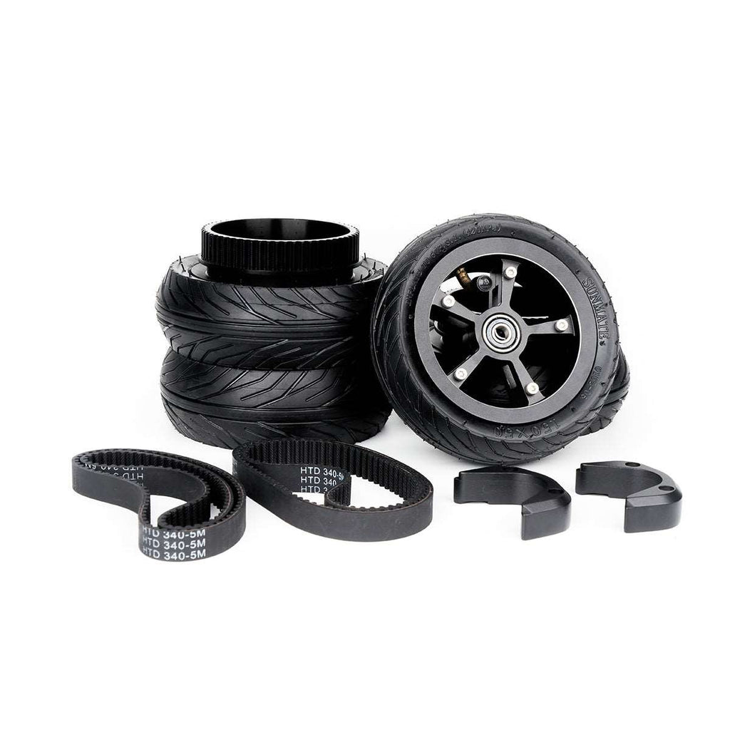 6 inches(150*50 mm) All Terrain Inflatable Tires Kits