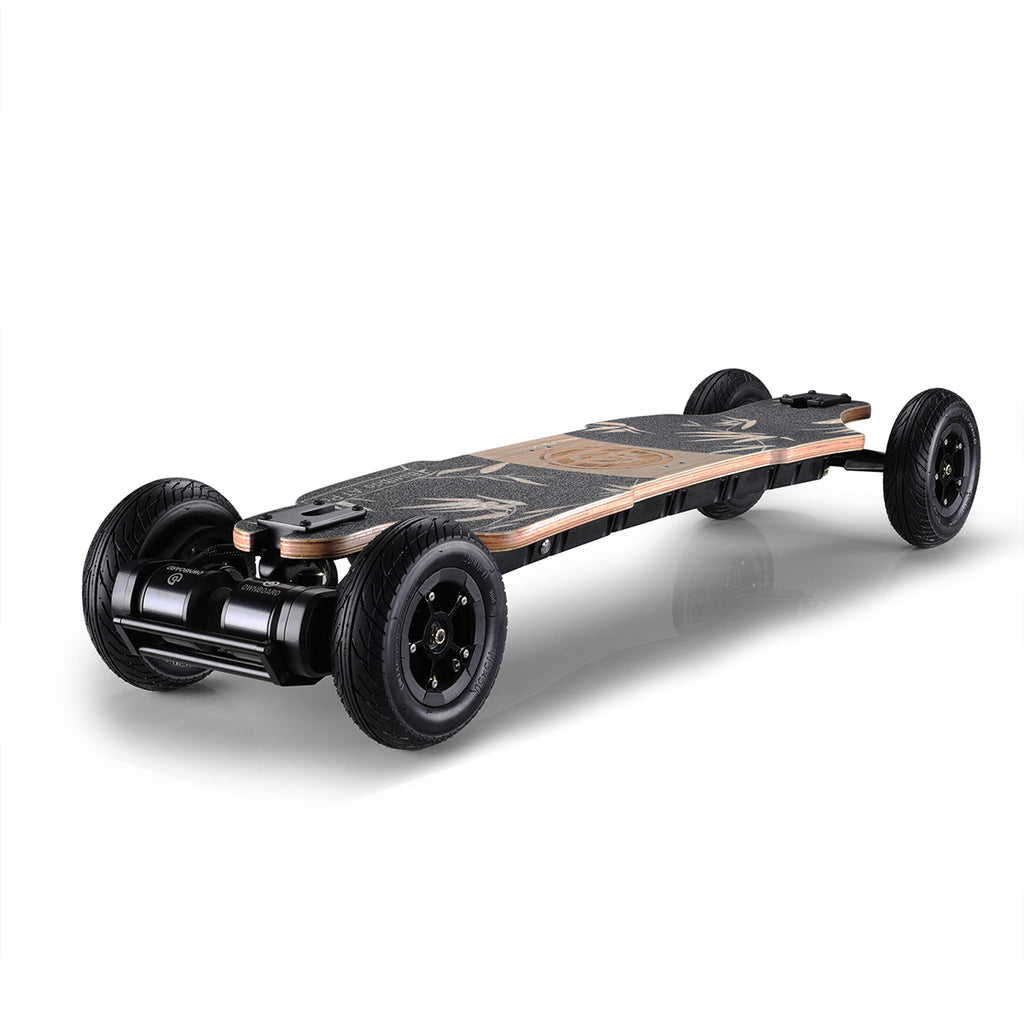 Ownboard Bamboo AT Pro  | All Terrain Electric Skateboard | Dual Belt Motor