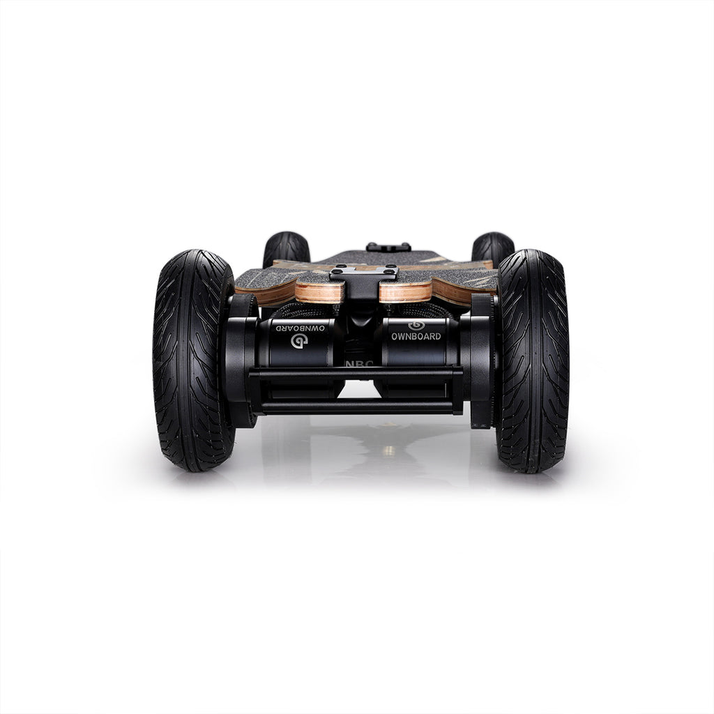 Ownboard Bamboo AT Pro  | All Terrain Electric Skateboard | Dual Belt Motor
