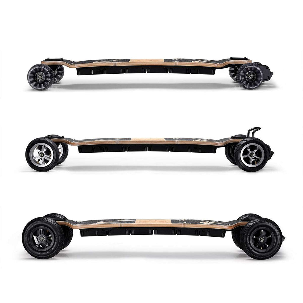 Ownboard Bamboo AT Pro  | All Terrain Electric Skateboard | Dual Belt Motor
