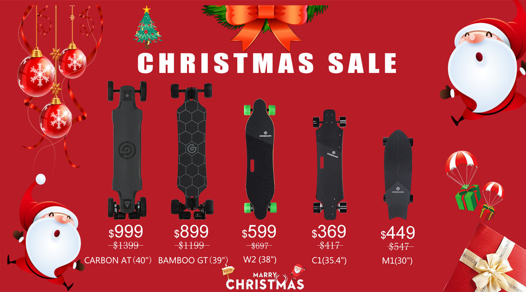2019 Christmas Sales with Ownboard Electric Skateboard