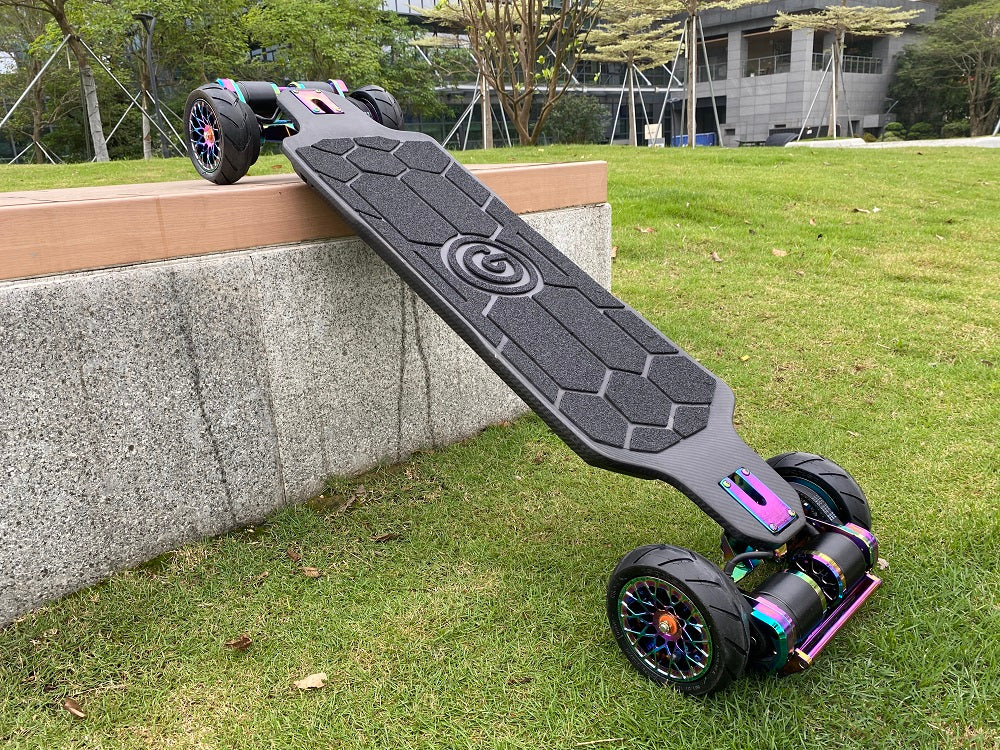 Ownboard Carbon ZEUS Max AWD All Terrain Electric Skateboard With ownboard-carbon-zeus-max-awd-all-terrain-electric-skateboard-with