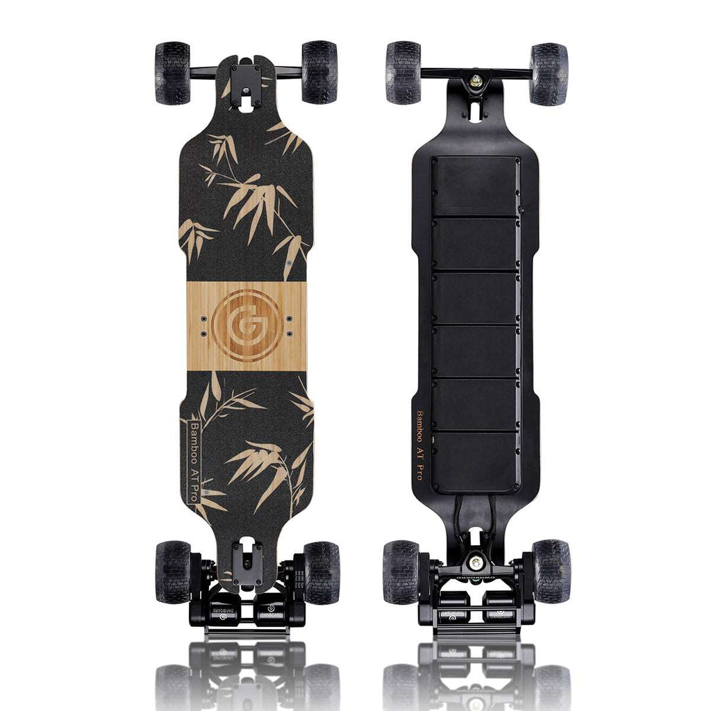 Ownboard Bamboo AT Pro  | All Terrain Electric Skateboard | Dual Belt Motor